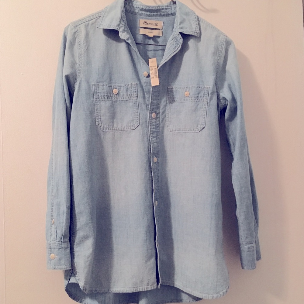 COPY - Madewell chambray shirt